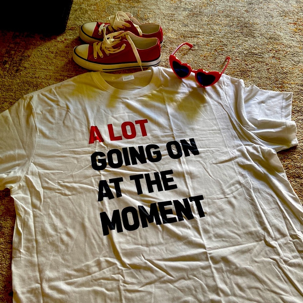 Red outfit for Taylor Swift concert